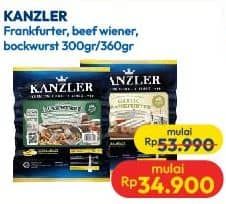 Promo Harga Kanzler Frankfurter/Beef Wiener/Bockwurst  - Hypermart