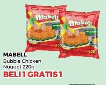 Promo Harga Mabell Nugget Ayam 250 gr - Yogya