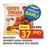 Promo Harga BELFOODS Crispy Chicken Pedaaaz 500 gr - Superindo