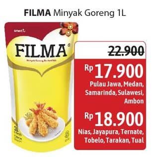 Promo Harga Filma Minyak Goreng 1000 ml - Alfamidi