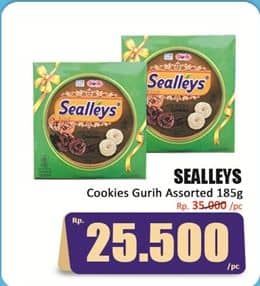 Promo Harga Sealleys Cookies Gurih Saju Assorted 185 gr - Hari Hari