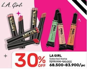 Promo Harga LA GIRL Lips Range  - Guardian
