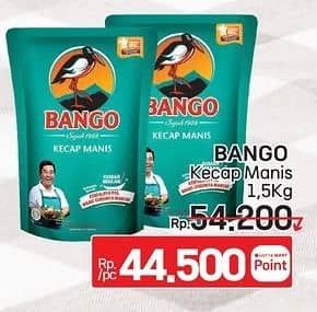 Promo Harga Bango Kecap Manis 1525 gr - LotteMart