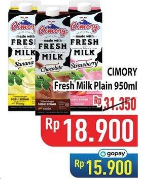 Promo Harga Cimory Fresh Milk 950 ml - Hypermart