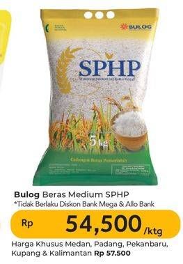 Promo Harga Bulog Beras Medium SPHP 5 kg - Carrefour