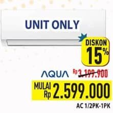 Promo Harga Aqua  - Hypermart