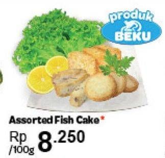 Promo Harga Assorted Fishcake per 100 gr - Carrefour