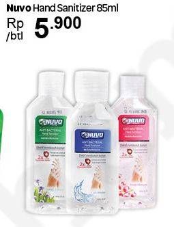 Promo Harga NUVO Hand Sanitizer 85 ml - Carrefour