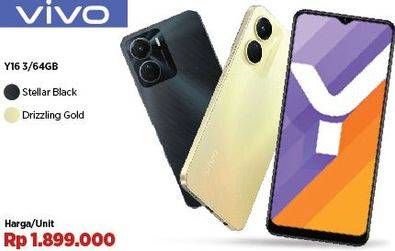 Promo Harga Vivo Y16 Smartphone  - COURTS