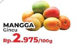 Promo Harga Mangga Gedong Gincu per 100 gr - Yogya