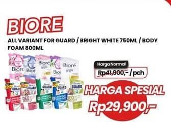Promo Harga Biore Body Foam  - Carrefour