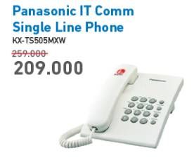 Promo Harga PANASONIC KX TS-505 Line Phone  - Electronic City