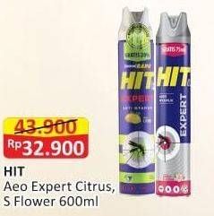 Promo Harga HIT Aerosol Expert Citrus, Sweet Flower 675 ml - Alfamart