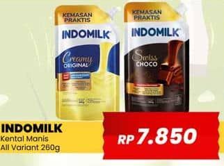 Promo Harga Indomilk Susu Kental Manis All Variants 260 gr - Yogya