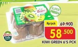 Kiwi Green 6 pcs Diskon 16%, Harga Promo Rp58.500, Harga Normal Rp69.900