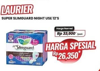 Promo Harga Laurier Super Slimguard Night 14 pcs - Carrefour