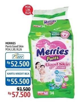 Promo Harga Merries Pants Good Skin M34, L30, XL26  - Alfamidi