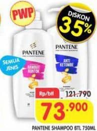 Promo Harga Pantene Shampoo All Variants 750 ml - Superindo