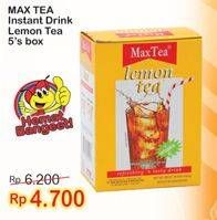 Promo Harga Max Tea Minuman Teh Bubuk 5 pcs - Indomaret