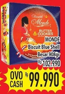 Promo Harga MONDE Butter Cookies 908 gr - Hypermart