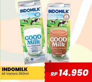 Promo Harga Indomilk Susu UHT All Variants 950 ml - Yogya