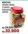 Promo Harga Rocho Wafer Bola Coklat Kacang 300 gr - Indomaret