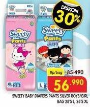 Promo Harga Sweety Silver Pants Girls/Boys   - Superindo