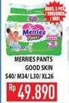 Promo Harga Merries Pants Good Skin S40, M34, L30, XL26  - Hypermart