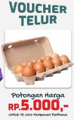 Promo Harga Telur Ayam Negeri 10 pcs - Yogya