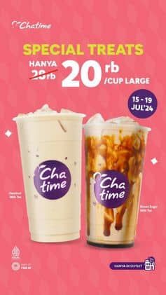 Promo Harga Special Treats  - Chatime