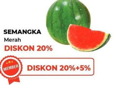 Promo Harga Semangka Merah  - Yogya