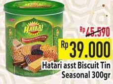 Promo Harga Asia Hatari Assorted Biscuits 350 gr - Hypermart