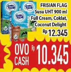 Promo Harga FRISIAN FLAG Susu UHT Purefarm Chocolate, Full Cream, Coconut Delight 900 ml - Hypermart