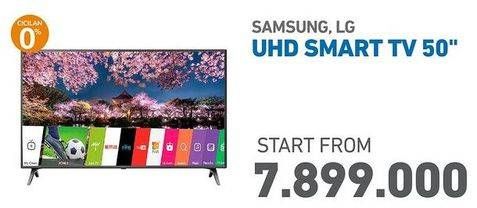 Promo Harga SAMSUNG/LGUHD Smart TV  - Electronic City