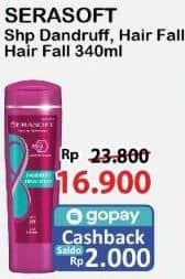 Promo Harga Serasoft Shampoo Anti Dandruff, Hairfall Treatment, Hijab 3in1 170 ml - Alfamart