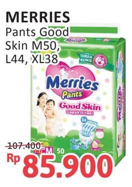 Promo Harga Merries Pants Good Skin M50, L44, XL38 38 pcs - Alfamidi