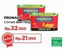 Promo Harga Pronas Corned Beef 198 gr - Yogya