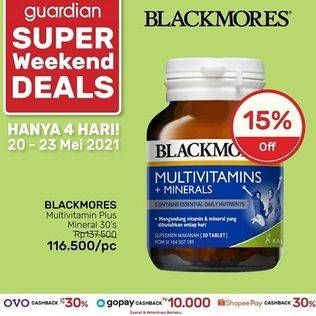 Promo Harga BLACKMORES Multivitamins + Minerals 30 pcs - Guardian