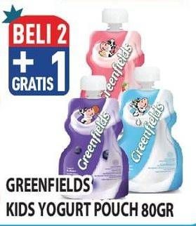 Promo Harga Greenfields Yogurt Squeeze 80 gr - Hypermart