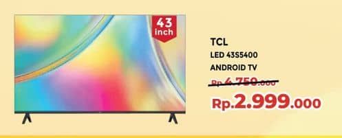 Promo Harga TCL 43S5400  - Yogya