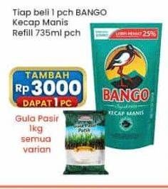 Promo Harga Bango Kecap Manis 735 ml - Indomaret