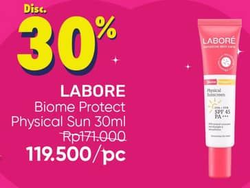 Promo Harga Labore Biome Protect Physical Sunscreen 30 ml - Guardian