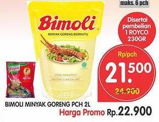 Promo Harga BIMOLI Minyak Goreng 2 ltr - Superindo