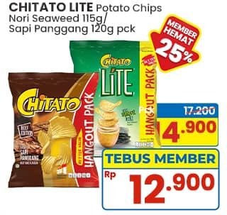 Promo Harga Chitato/Chitato Lite Snack  - Indomaret