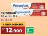 Promo Harga Pepsodent Pasta Gigi Pencegah Gigi Berlubang White 225 gr - Yogya