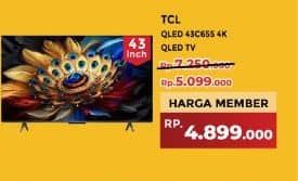 Promo Harga TCL C655 QLED TV 43C655  - Yogya