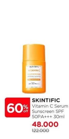 Skintific Vitamin C Serum Sunscreen SPF 50 PA