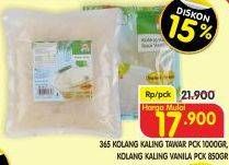 Promo Harga 365 Kolang-Kaling Tawar, Vanila 850 gr - Superindo