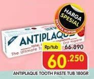 Promo Harga Antiplaque Toothpaste 180 gr - Superindo