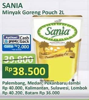 Promo Harga Sania Minyak Goreng 2000 ml - Alfamart